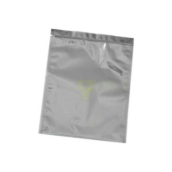 Desco Industries Desco Metal-Out Zipper Bag, 8inW x 10inL, 3 Mil, Silver, 100/Pack 13262 - main